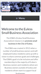 Mobile Screenshot of eulesssba.com